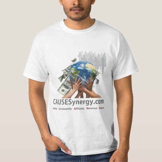 CAUSESynergy - T-Shirt - Jongens (Voorkant)