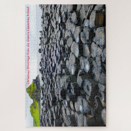 Causeway Antrim Ierland Legpuzzel (Verticaal)