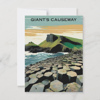 Causeway Ireland Briefkaart