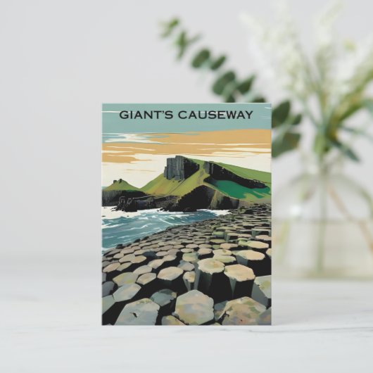 Causeway Ireland Briefkaart (Staand voorkant)