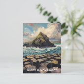 Causeway Ireland Briefkaart (Staand voorkant)