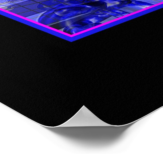 Caustic Kaleidoscope Poster (Hoek)