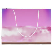 Caute Black Fairy Birthday Large Cadeautasje (Achterkant)