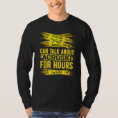 Caution Can Talk About Acroski For Hours T-shirt (Voorkant)
