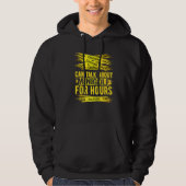 Caution Can Talk About Minigolf For Hours Hoodie (Voorkant)