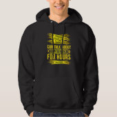 Caution Can Talk About Mountainbiking For Hours Hoodie (Voorkant)