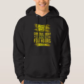 Caution Can Talk About Running For Hours Hoodie (Voorkant)