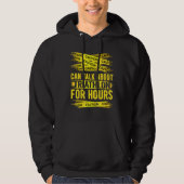 Caution Can Talk About Triathlon For Hours Hoodie (Voorkant)