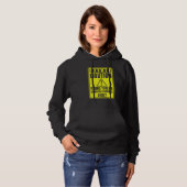 Caution Farmer Flying Tools And Offensive Language Hoodie (Voorkant volledig)