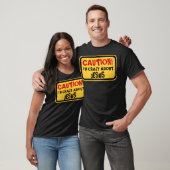CAUTION! I'M CRAZY ABOUT JESUS T-SHIRT (Unisex)