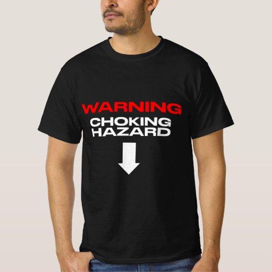 Caution: My Humor is Deadly T-shirt (Voorkant)