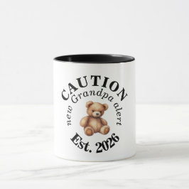 CAUTION new Grandpa alert- Teddy Baby Announcement Mok