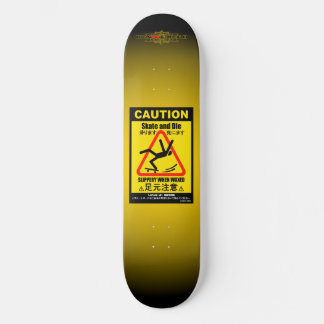 Caution Persoonlijk Skateboard