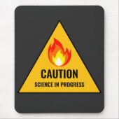 Caution Science in Progress Muismat (Voorkant)