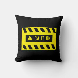 Caution Sign Kussen