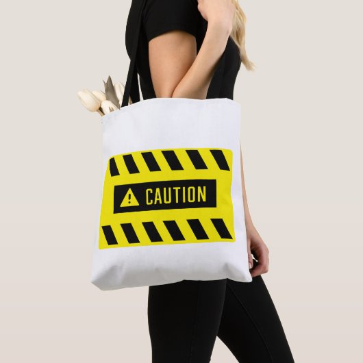 Caution Sign Tote Bag (Dichtbij)