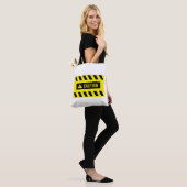 Caution Sign Tote Bag (Op model)