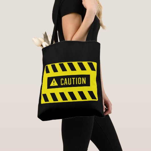 Caution Sign Tote Bag (Dichtbij)