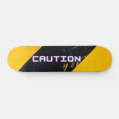 Caution Skateboard (Horizontaal)