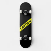 Caution Skateboard (Voorkant)