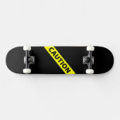 Caution Skateboard (Horizontaal)