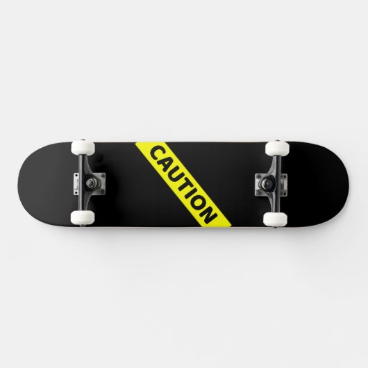 Caution Skateboard (Horizontaal)