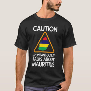 Caution spreekt spontaan over Mauritius T-shirt