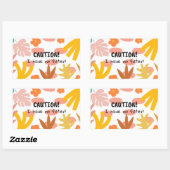 Caution... Sticker (Vel)