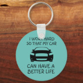 Cauto cadeau, auto sleutelhanger, grappige autothe sleutelhanger (Voorkant)