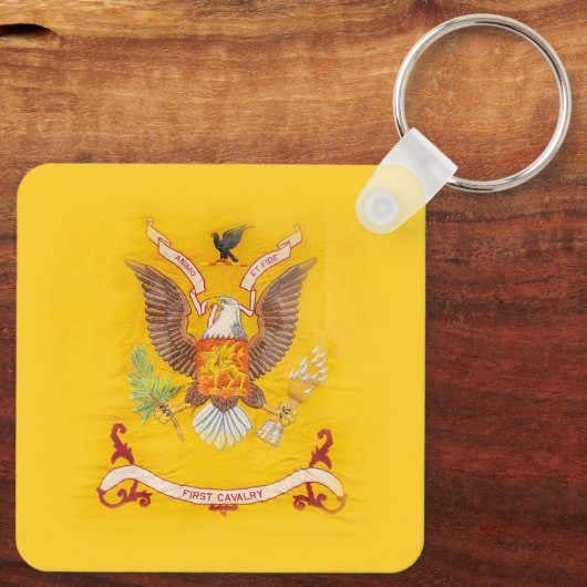 Cav Association Classic Zwart Sleutelhanger (Achterkant)