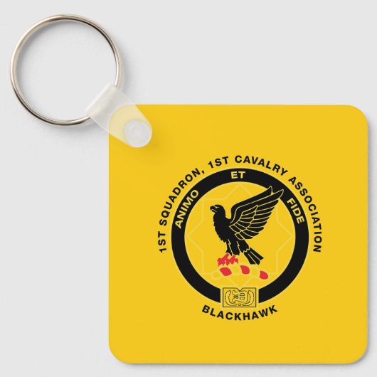 Cav Association Sleutelhanger - Cav Gold (Voorkant)