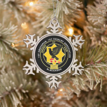 Cav Association sneeuwvlok Ornament