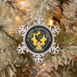 Cav Association sneeuwvlok Ornament