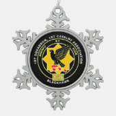Cav Association sneeuwvlok Ornament (Voorkant)