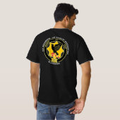 Cav Association T-shirt - Zwart (Achterkant volledig)