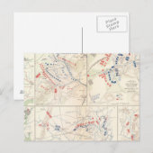 Cav Brigade, Cedar Mtn, Manassas, Bull Run Briefkaart (Voorkant / Achterkant)