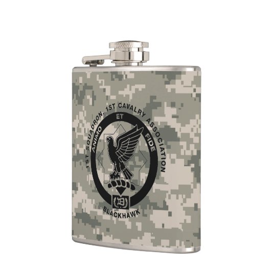 Cav Flask Modern Camo Heupfles (Links)