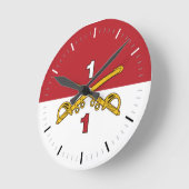 Cav Guidon Wandklok (Hoek)