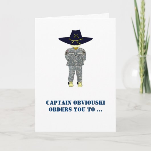 Cav-kaart Kaart (Voorkant)