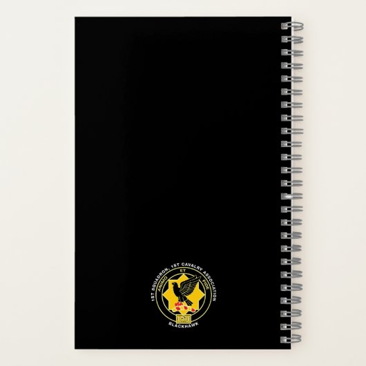 Cav Notitieboek - Rood en Wit (Achterkant)