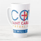 CAVA Logo T-shirt Latte Mok (Linkerhoek)