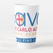 CAVA Logo T-shirt Latte Mok (Voorkant)