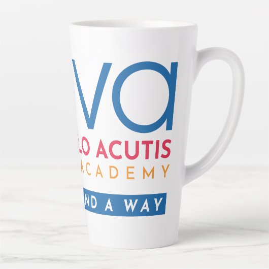 CAVA Logo T-shirt Latte Mok (Rechts)