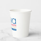 CAVA Logo T-shirt Papieren Bekers (Links)