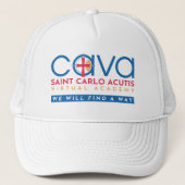 CAVA Logo Trucker Hat Pet (Voorkant)