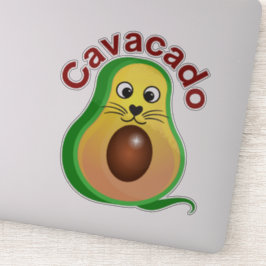 Cavacado.. Ontdek de vele vormen van de kat Sticker
