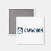 Cavachon Blue Magneet (Voorkant / Achterkant)