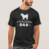 Cavachon cadeau t-shirt voor hondenliefhebbers (Voorkant)