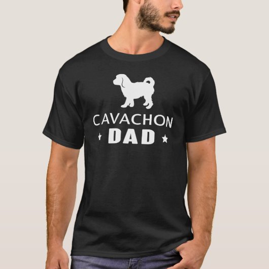 Cavachon cadeau t-shirt voor hondenliefhebbers (Voorkant)
