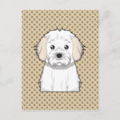 Cavachon-Cartoon Briefkaart (Voorkant)